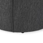 Upholstered Round Ottoman