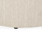 Upholstered Round Ottoman