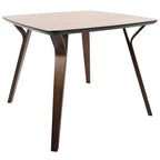 Mid-Century Modern Square Dining Table