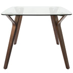 Mid-Century Modern Square Dining Table