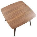 Mid-Century Modern Square Dining Table