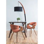 Mid-Century Modern Square Dining Table