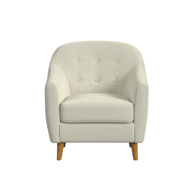 Button Tufted Accent Chair