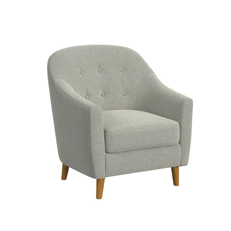 Button Tufted Accent Chair