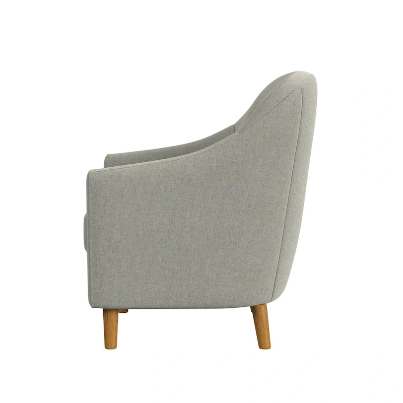 Button Tufted Accent Chair