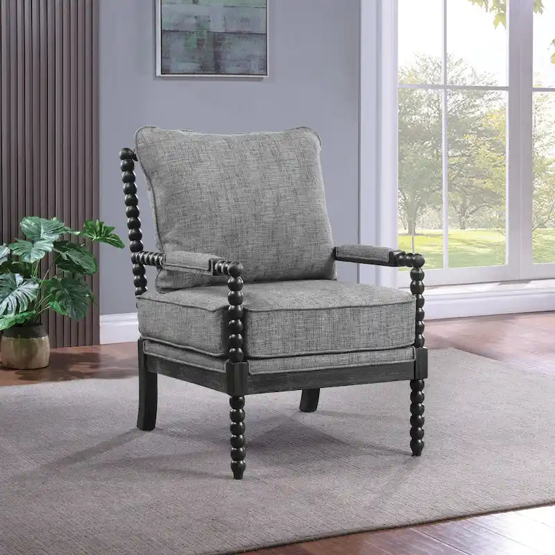 Spindle Accent Chair