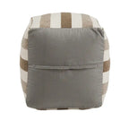 Upholstered Square Pouf Ottoman