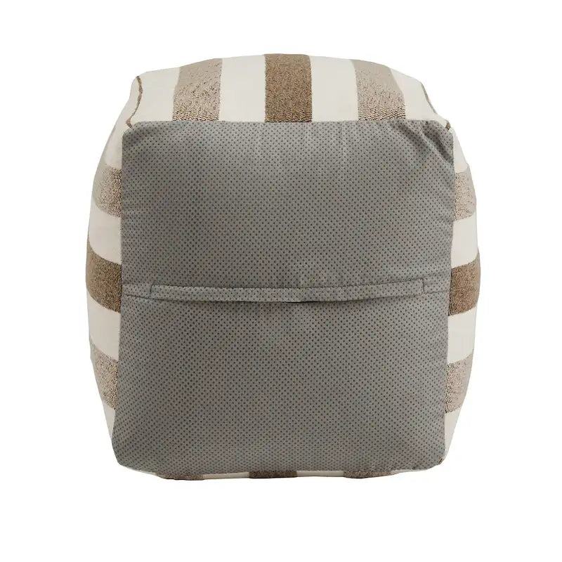 Pouf ottomano quadrato imbottito