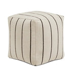 Upholstered Square Pouf Ottoman