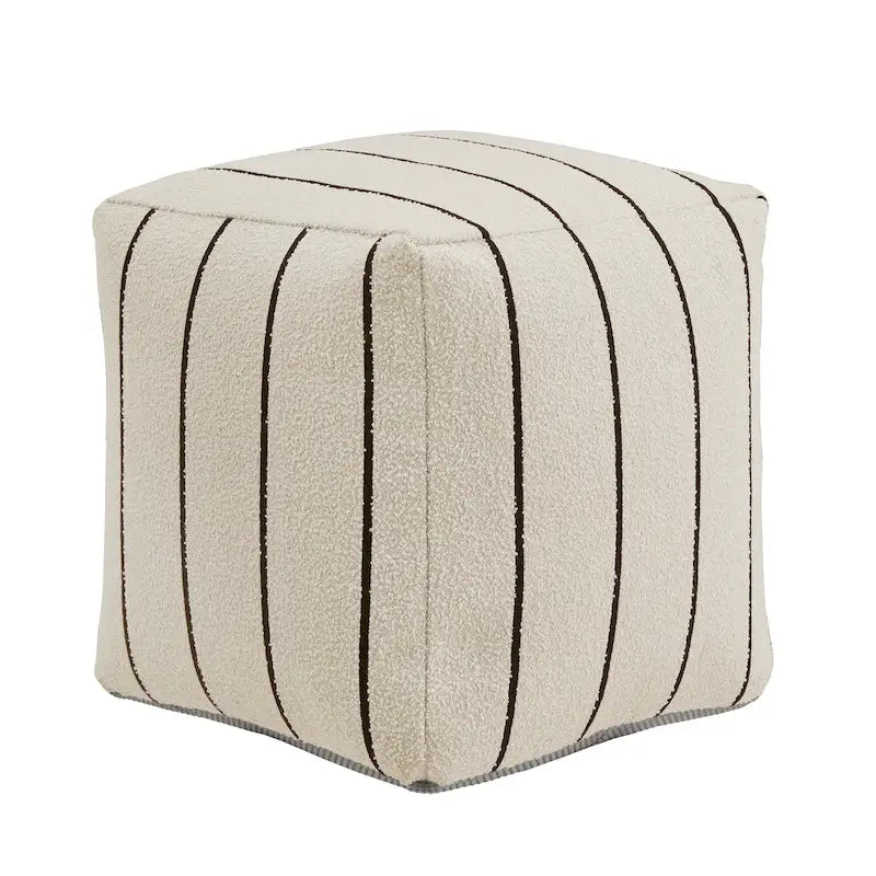Pouf ottomano quadrato imbottito