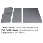 1.5" Split Fully Assembled Bunkie Board for Mattress & Bed Support