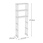 Over-the-Toilet Bathroom Storage Cabinet