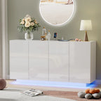 LED Buffet Cabinet High Gloss