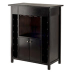 Wine Cabinet with Expandable Top - Espresso