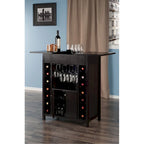 Wine Cabinet with Expandable Top - Espresso
