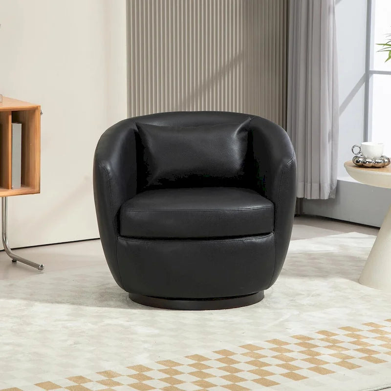Moderner drehbarer Fass-Sessel mit Stauraum