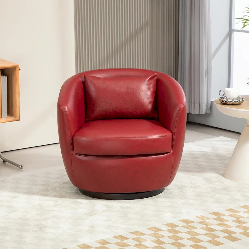 Moderner drehbarer Fass-Sessel mit Stauraum