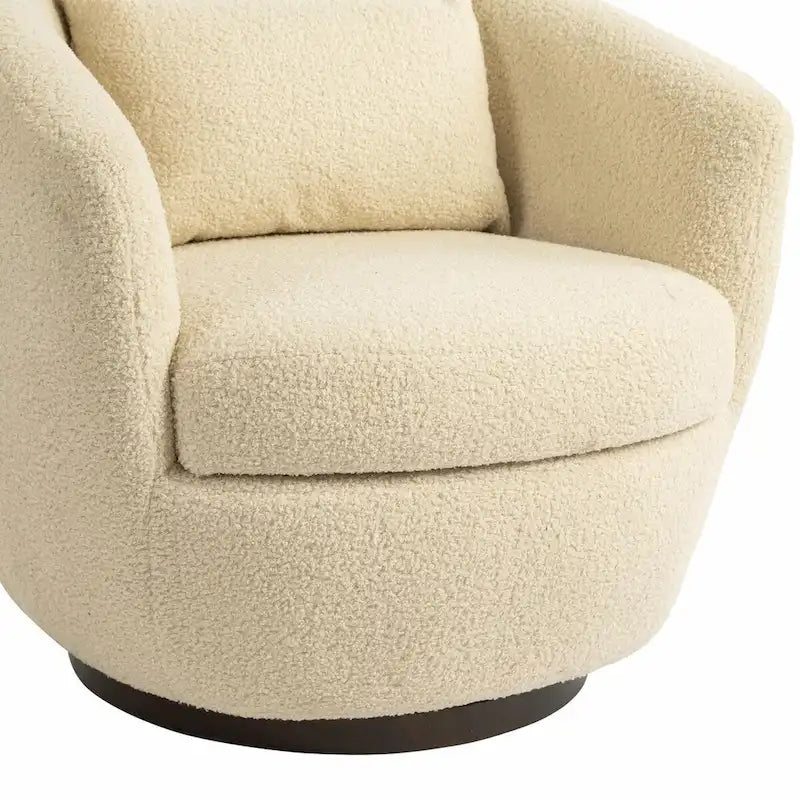 Moderner drehbarer Fass-Sessel mit Stauraum