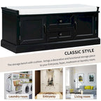 Storage Bench with Removable Cushion