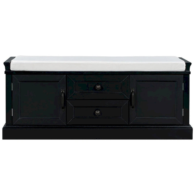Storage Bench with Removable Cushion