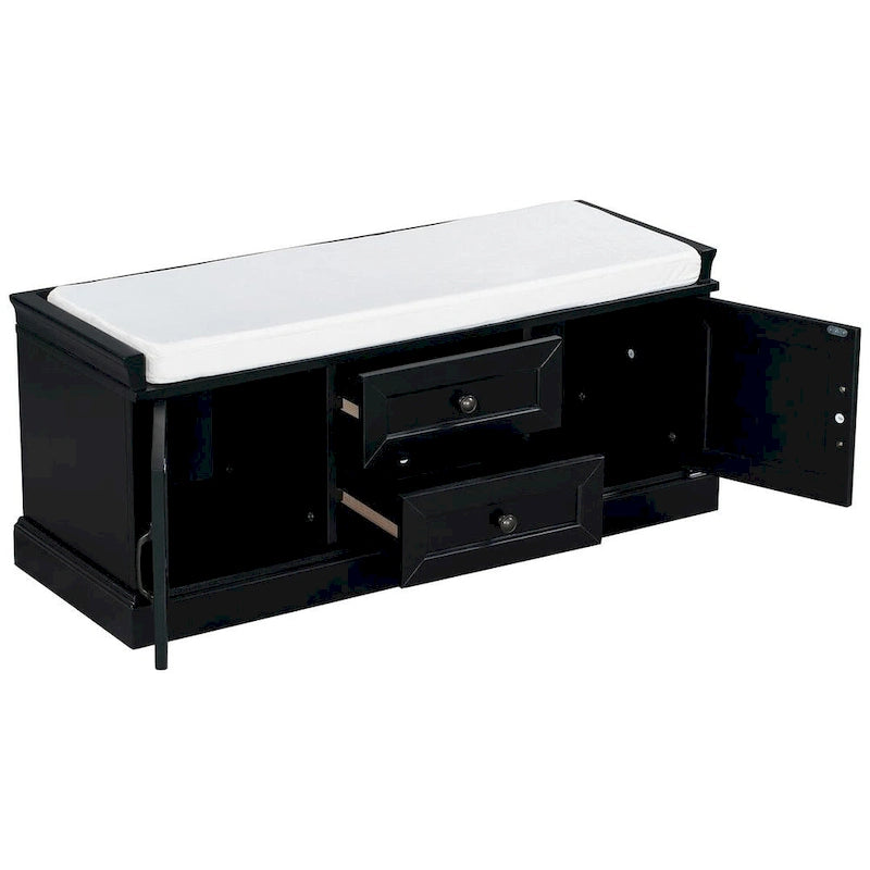 Storage Bench with Removable Cushion
