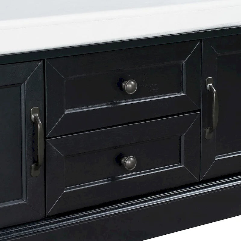 Storage Bench with Removable Cushion