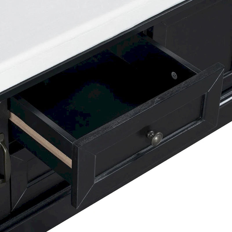 Storage Bench with Removable Cushion