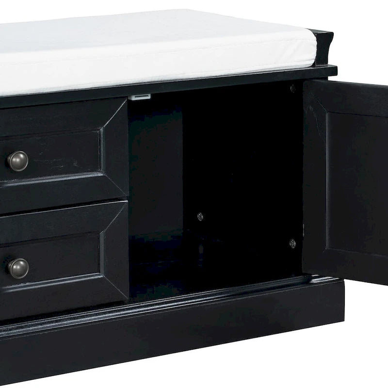 Storage Bench with Removable Cushion