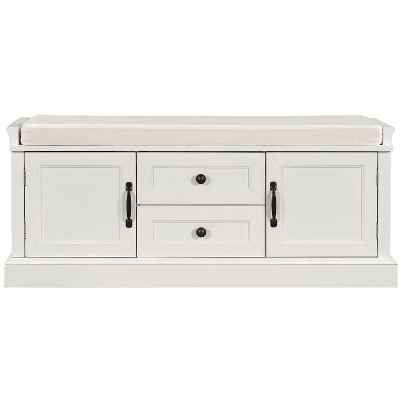 Storage Bench with Removable Cushion