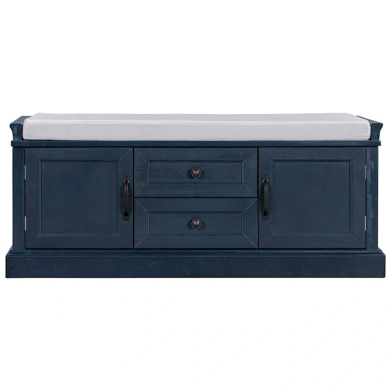 Storage Bench with Removable Cushion