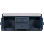 Storage Bench with Removable Cushion