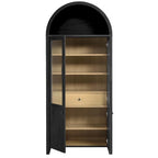 Arched Tall Display Cabinet